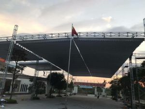 Mái xếp di động lượn sóng