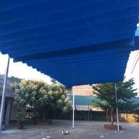 Mái xếp di động lượn sóng đẹp