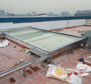 Mái kính tự động TLK05