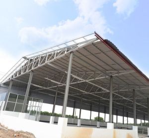 Thi công mái tôn TLT08