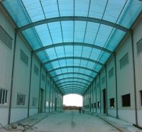 Thi công mái nhựa thông minh TLN06