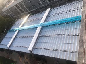 Mái xếp di động lượn sóng